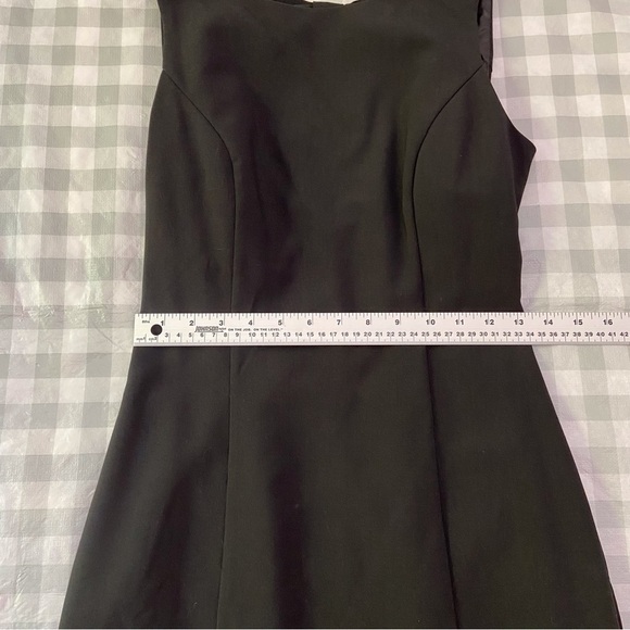 ZARA little black dress open back buckle sleeveless medium flattering film noir - Picture 9 of 12